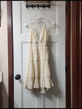 Urban Outfitters Pastel Ruffle Halter